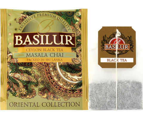 Té Negro Masala Chai 25 Bolsas - Basilur Tea Chile
