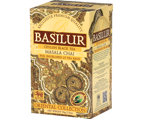 Té Negro Masala Chai 25 Bolsas - Basilur Tea Chile