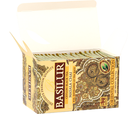 Té Negro Masala Chai 25 Bolsas - Basilur Tea Chile