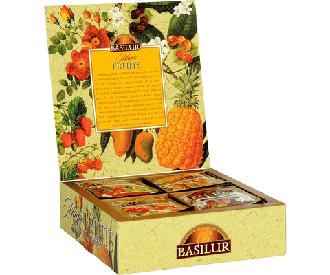 Té Negro Ceylán Assorted Magic Fruits 40 Bolsas - Basilur Tea Chile