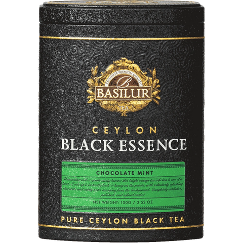 Té Negro Black Essence Chocolate Y Menta 100 g Basilur