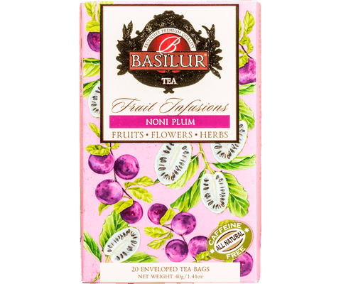 Infusión de Fruta Noni Flores y Hierbas 20 Bolsitas - Basilur Tea Chile