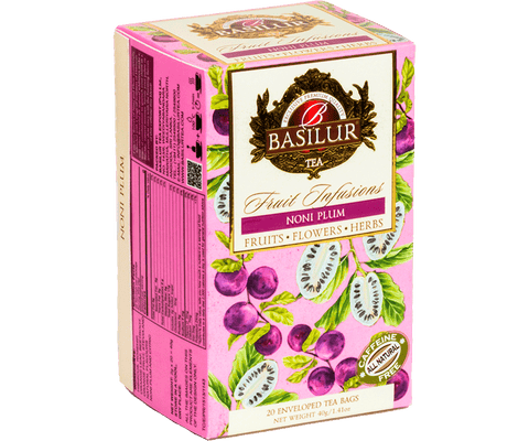 Infusión de Fruta Noni Flores y Hierbas 20 Bolsitas - Basilur Tea Chile