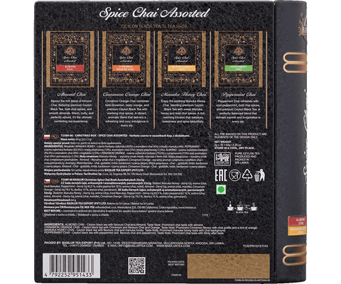 Libro Spice Chai Surtido - 32 Bolsitas - Basilur