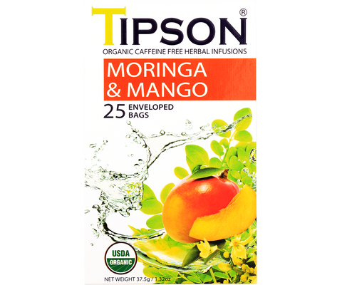 Moringa con Mango en Sobres 25x1,5G - Tipson Chile