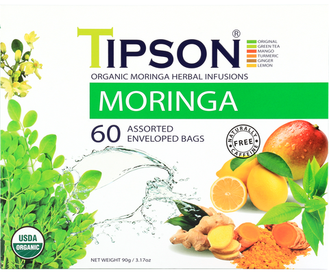 Tipson - Moringa Surtida - 60 x 1,5 g