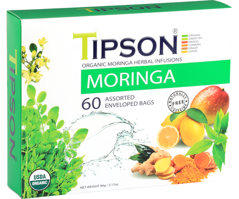 Tipson - Moringa Surtida - 60 x 1,5 g