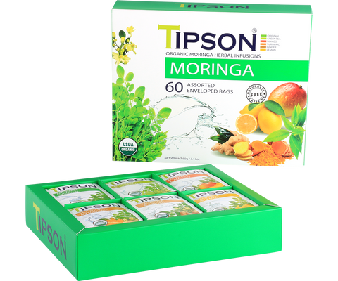 Tipson - Moringa Surtida - 60 x 1,5 g