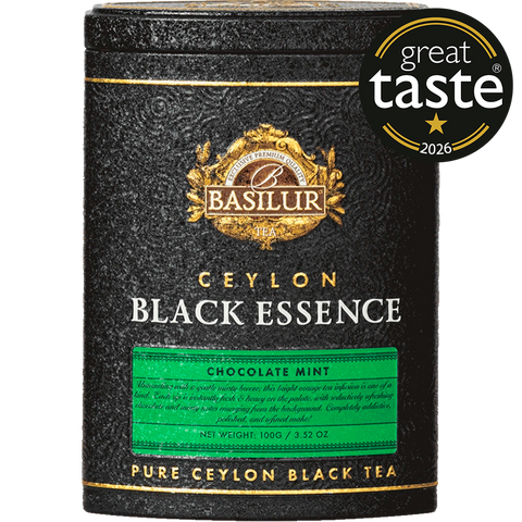 Té Negro Black Essence Chocolate Y Menta 100 g Basilur