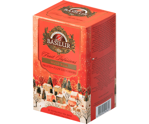 Fruit Infusion - Uva con Manzana - 20 Bolsas - Basilur