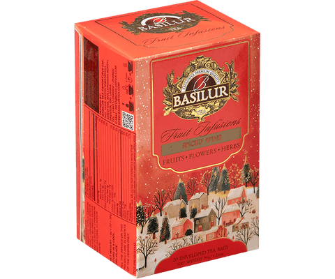 Fruit Infusion - Uva con Manzana - 20 Bolsas - Basilur