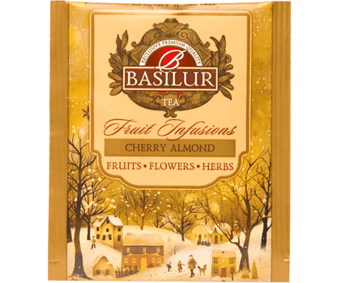 Fruit Infusion - Infusion de Cereza y Almendras - 20 Bolsas - Basilur