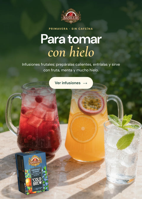 Para tomar con hielo: infusiones frutales Basilur