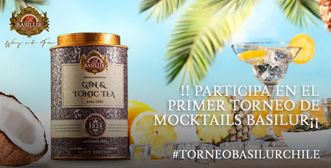 Participa en el 1er Torneo de Mocktails online Basilur.