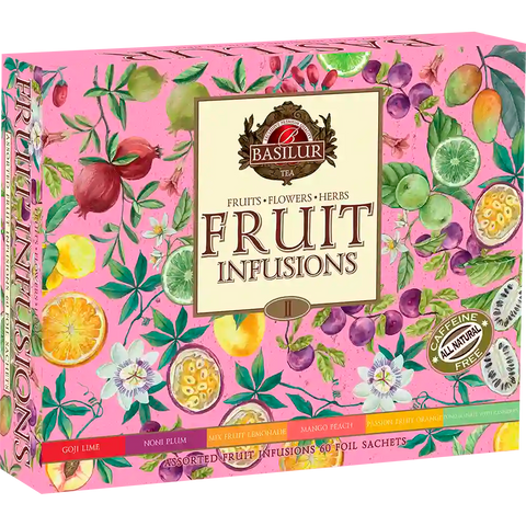 Infusiones De Fruta - Surtido Volumen 2 - 60 Bolsitas - Basilur