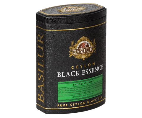 Té negro Ceylan-Black Essence Chocolate Menta Tea Hoja  75 Gr
