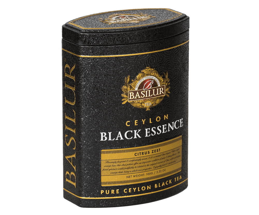 Té negro Ceylán-Black Essence Citrus Zen Naranja Canela Especias Tea Hoja  75 Gr