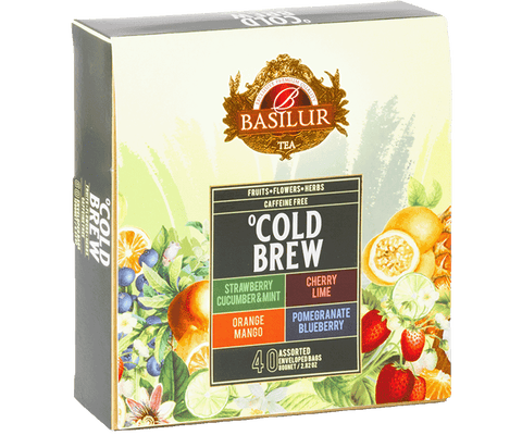 Infusiones de Frutas -ASSORTED COLD BREW 40 Bolsas