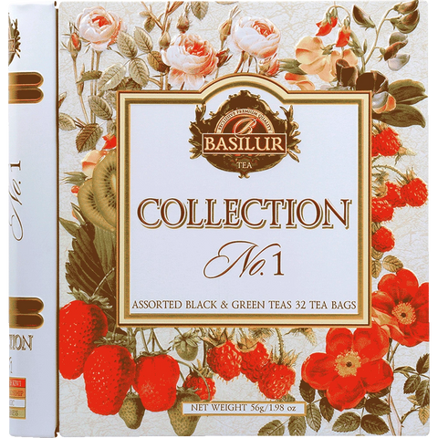 Té Ceylon. Lata Regalo Tea Book Collection I - 32 Bolsitas - Basilur