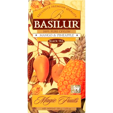 Mango y Piña Té Negro 100Gr - Basilur Tea Chile