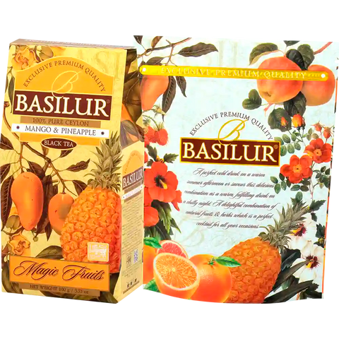 Mango y Piña Té Negro 100Gr - Basilur Tea Chile