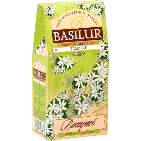 Te verde con Jasmin - hoja 100 gr - Basilur