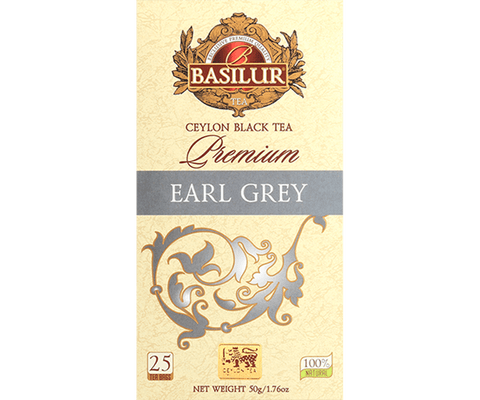 Té Premium - Earl Grey - 25 Bolsitas - Basilur