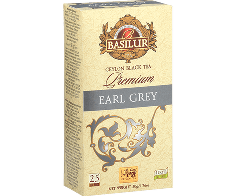 Té Premium - Earl Grey - 25 Bolsitas - Basilur