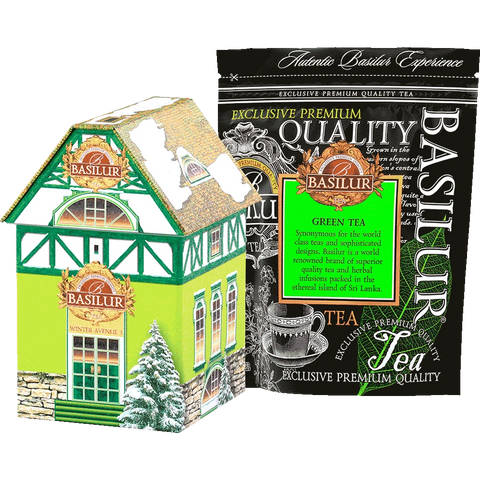 Té Verde Ceylán con Lima Limón y Menta Winter Avenue 3 20 Pirámides Basilur