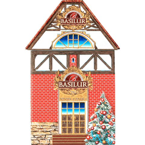 Basilur Winter Avenue 4 - Lata Edición Limitada (Té Negro Caramelo & Vainilla) -100gr