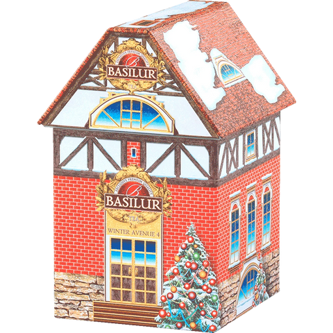 Basilur Winter Avenue 4 - Lata Edición Limitada (Té Negro Caramelo & Vainilla) -100gr