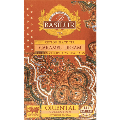 Té Negro Ceylon - Caramel Dream 25 (Té Negro, Caramelo Toffy) - Basilur