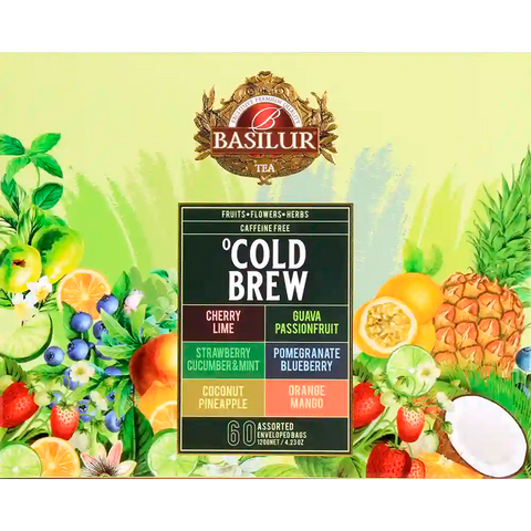 Infusiones De Frutas -Assorted Cold Brew 60 Bolsas - Basilur