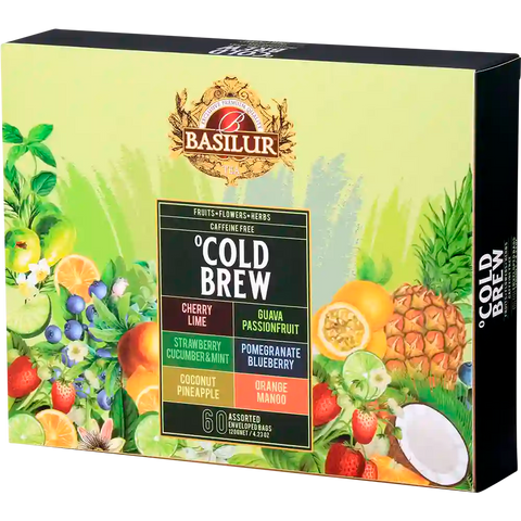 Infusiones De Frutas -Assorted Cold Brew 60 Bolsas - Basilur