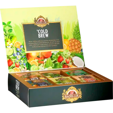 Infusiones De Frutas -Assorted Cold Brew 60 Bolsas - Basilur