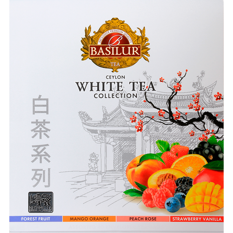 White Collection Té Blanco Surtido 40 Bolsitas - Basilur Tea Chile