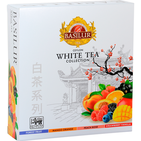 White Collection Té Blanco Surtido 40 Bolsitas - Basilur Tea Chile