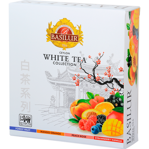 White Collection Té Blanco Surtido 40 Bolsitas - Basilur Tea Chile