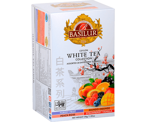 White Collection Té Blanco Surtido 20 Bolsitas - Basilur Tea Chile