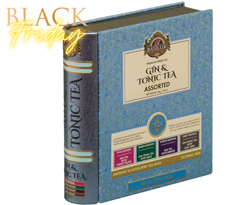 Book Gin Tonic Assorted Blue Edition - 32 Bolsitas