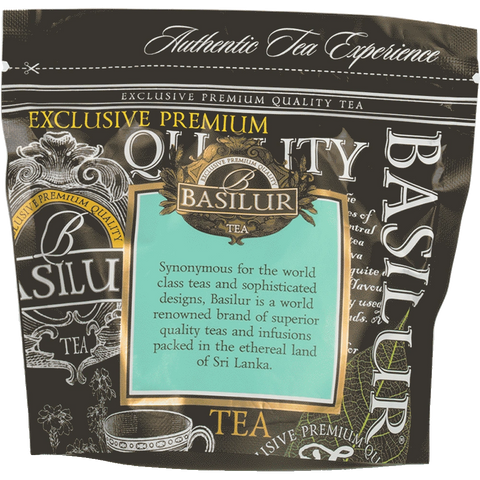 Basilur Té con Chocolate y Menta - Warmth of Winter - Merry Tea- Lata Libro 40g