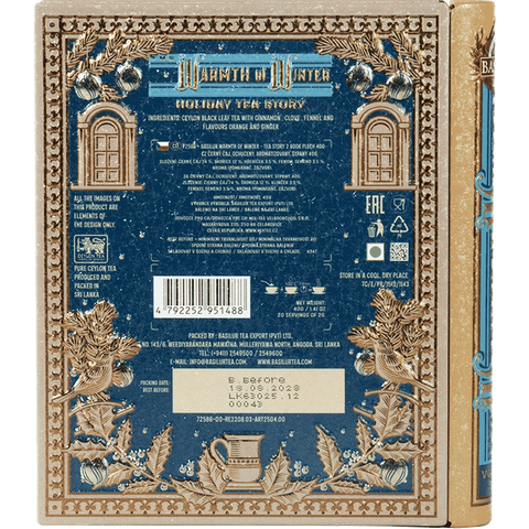 Basilur - Té con Especias - Warmth of Winter - Holiday Story - 40g