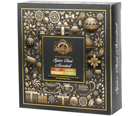 Caja Spice Chai Surtido - 40 Bolsitas - Basilur