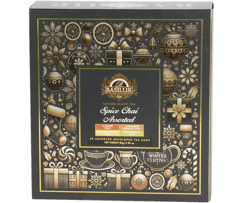 Caja Spice Chai Surtido - 40 Bolsitas - Basilur