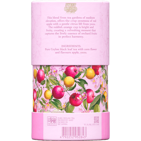 Te Negro Con Manzana Roja Y Yuzu - 75 Gr - Sweet Orchard - Basilur