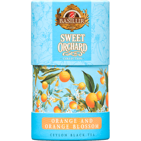 Te Negro con Naranja y brotes de Naranja - 75 Gr - Sweet Orchard - Basilur
