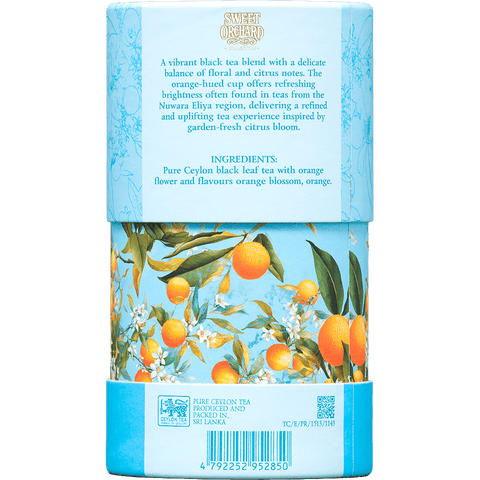 Te Negro Con Naranja Y Brotes De Naranja - 75 Gr - Sweet Orchard - Basilur