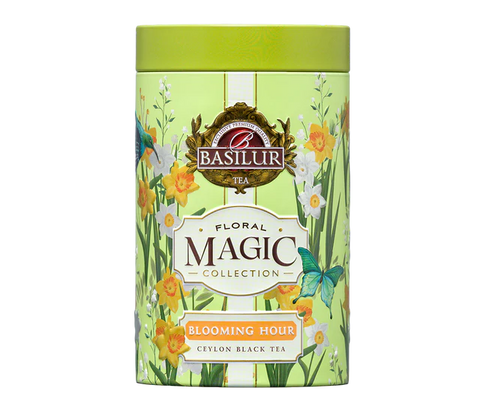 Hojas 75 G - Floral Magic "Blooming"Te negro con Naranjas y Magnolia - Basilur