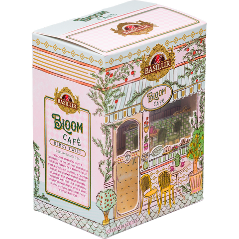 Bloom Café-Te negro Aciano y Granada - Berry Twist- 75G - Basilur