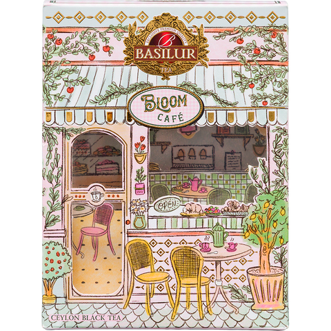 Bloom Café Berry Twist Té Negro con Aciano y Granada 75G - Basilur Tea Chile